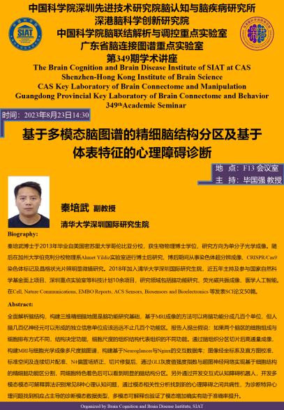 基于多模态脑图谱的精细脑结构分区及基于体表特征的心理障碍诊断